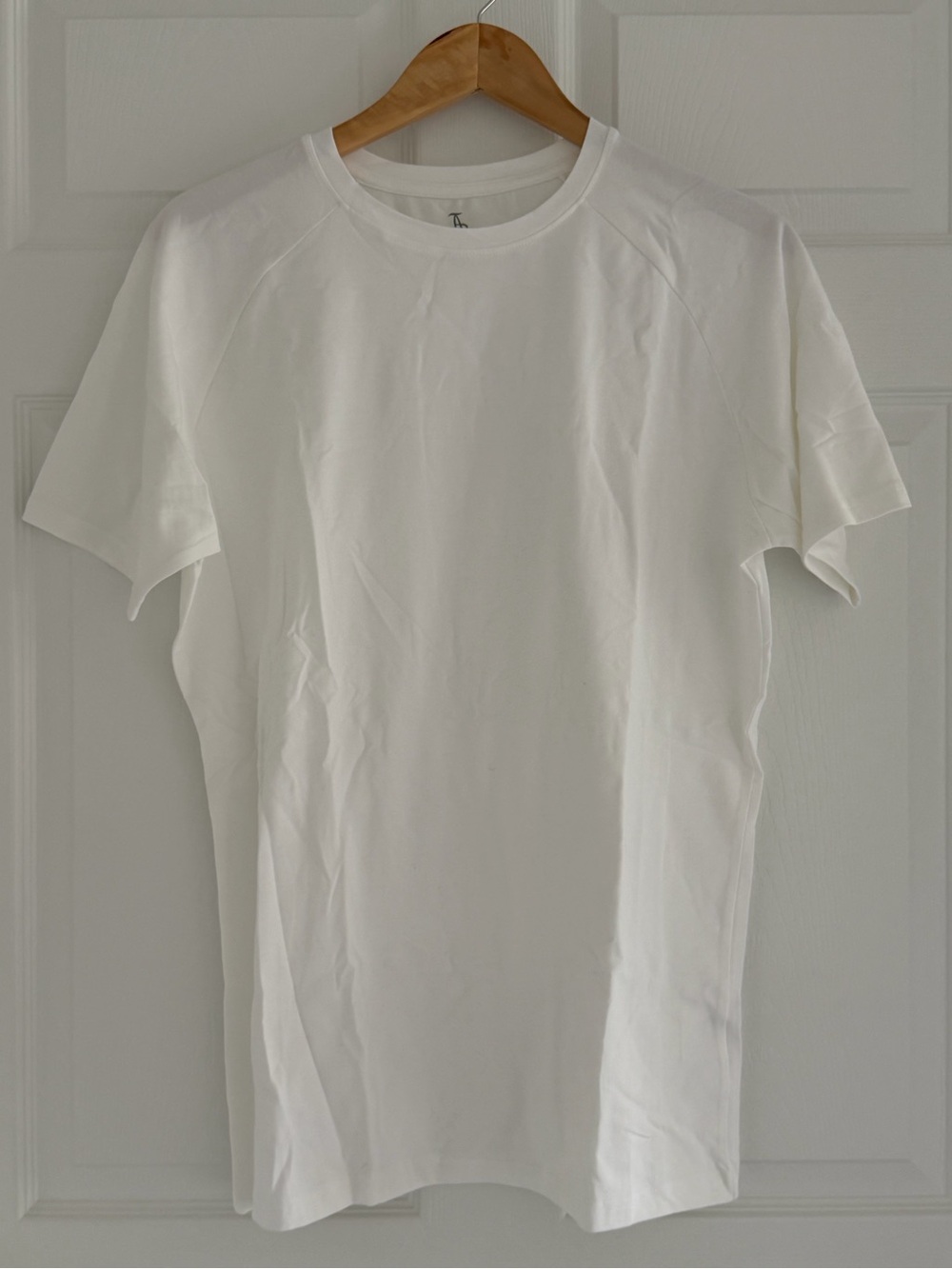 Tailored Athlete Classic White Men's Crew Neck T-Shirt